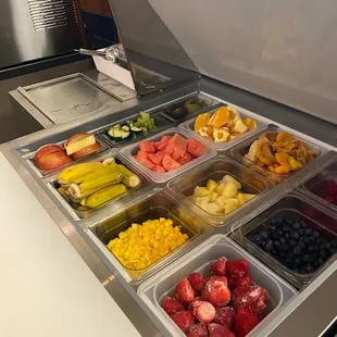 Everything is made with Fresh Fruit.. No artificial flavors