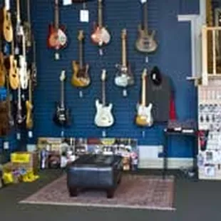 Lots of sweet spots around the store to sit and try out gear