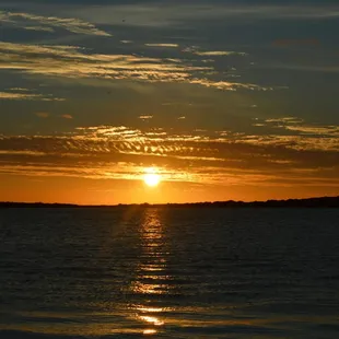 Sunsets are amazing in Port A.