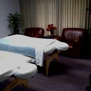 The couples room at Massage Place.