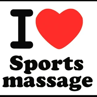 We love sports massage