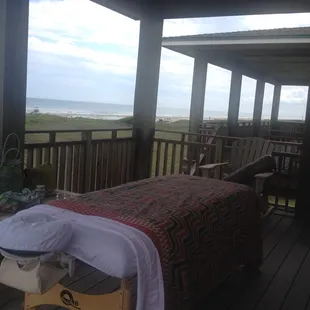 Out call session set up in Port Aransas.