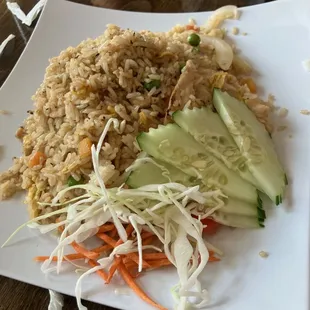 House fried rice with chicken