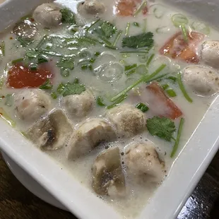 Mushroom Coconut Soup