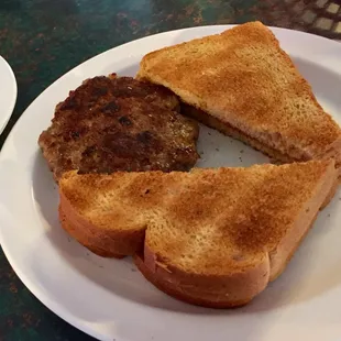 Best sausage patty I've had in a while.