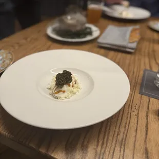 8 course tasting menu - burrata