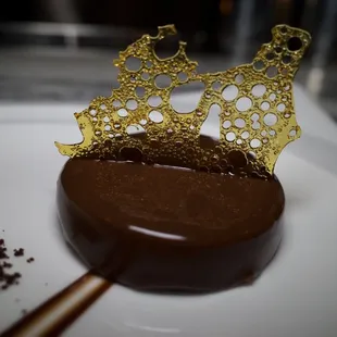 Chocolate dessert. Caramel tweedle. Tasty. Not sure if it was "memorable" though.