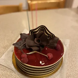 Raspberry chocolate