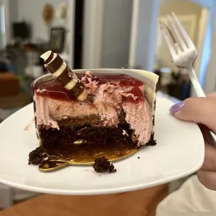 Chocolate raspberry cake