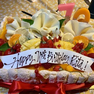 Mango Mousse 1/4 sheet - 9x13