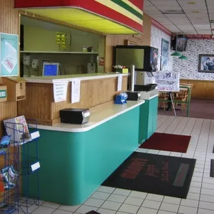 interior, sushi and sashimi