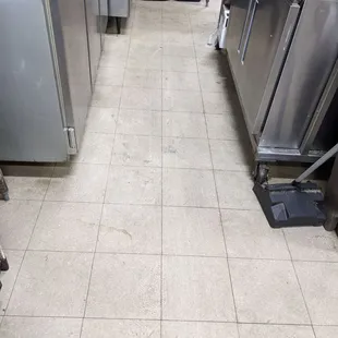 a kitchen with stainless steel appliances