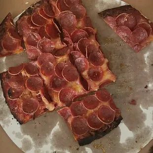 Massey's pepperoni pizza