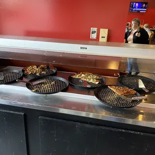 Lacking pizza