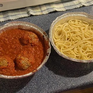 Spaghetti and Meatballs