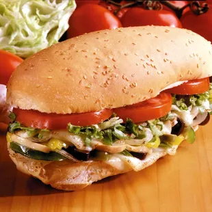 a sub sandwich