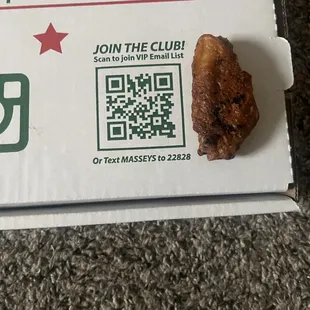 chicken wings and fried chicken