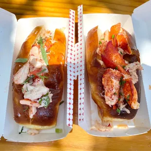 Maine Style and the Soul Crusher (CT style). Both were outstanding!