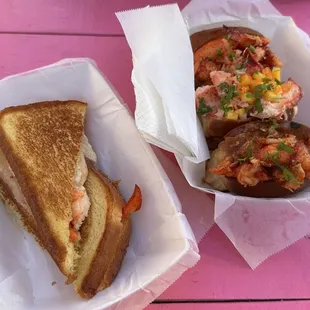 Lobster Grilled Cheese Sandwich