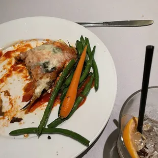 We gobbled this eggplant parm before snapping a pic. Yummy.