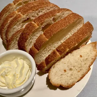 Complimentary bread &amp; butter
