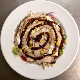 BBQ Chicken Ranch Salad