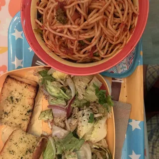 Spaghetti Marinara Dinner