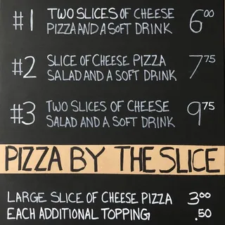 Pizza by the Slice