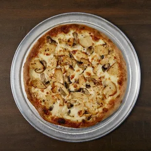 Chicken Alfred Pizza