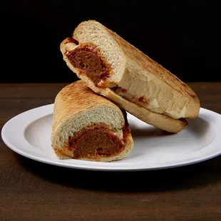 The Meatball &amp; Cheese Sandwich