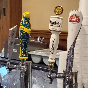 Beer on tap
