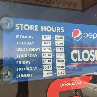 What is this, the hours they're closed? At least that would make sense, in a nonsensical way.