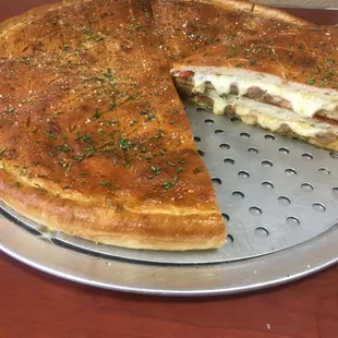 Stuffed Pizza