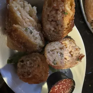 Spaghetti Egg Rolls