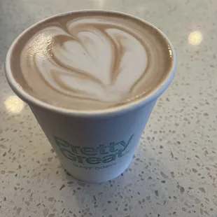 Cinnamon latte