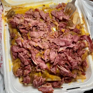 Pastrami Chili Cheese Fries