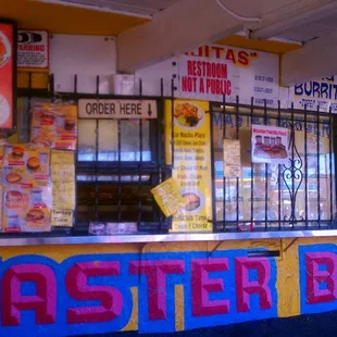 I don't know what's distracting, the pictures or the bright colors..