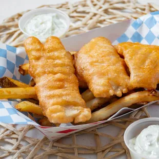 fish and chips, food, seafood, fish