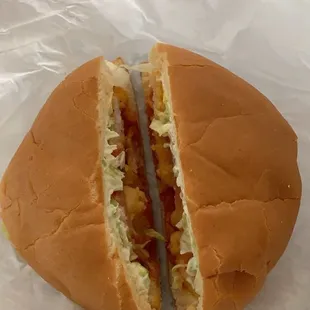 Shrimp on bun