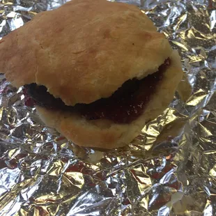 Sausage biscuit