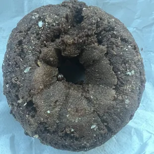 Chocolate on chocolate donut was horrible.