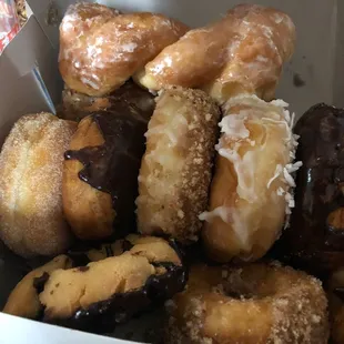 Dozen donuts of yumminess