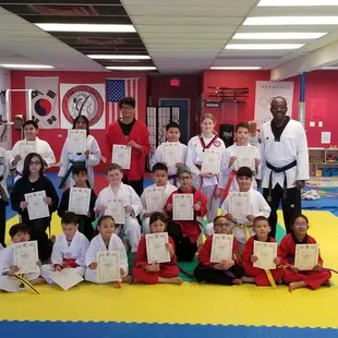 Congratulations to our students who belt tested!