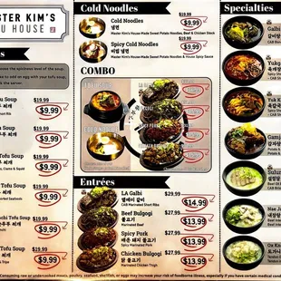 menu, sushi and sashimi