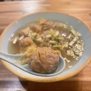 Wonton Noodle Soup
