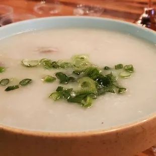 Salted Chicken Congee $8.50
