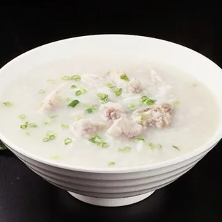 Salted Pork Rib Congee