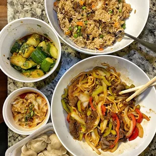 Take out spread