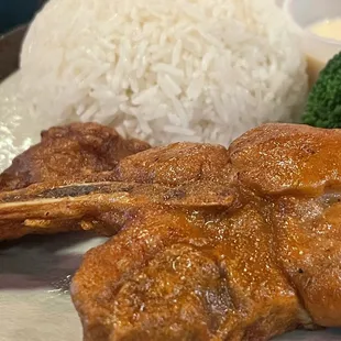 Hong Kong style pork chop rice