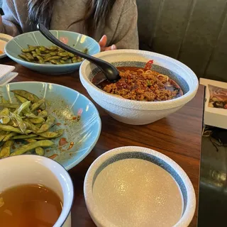 5. Garlic Edamame